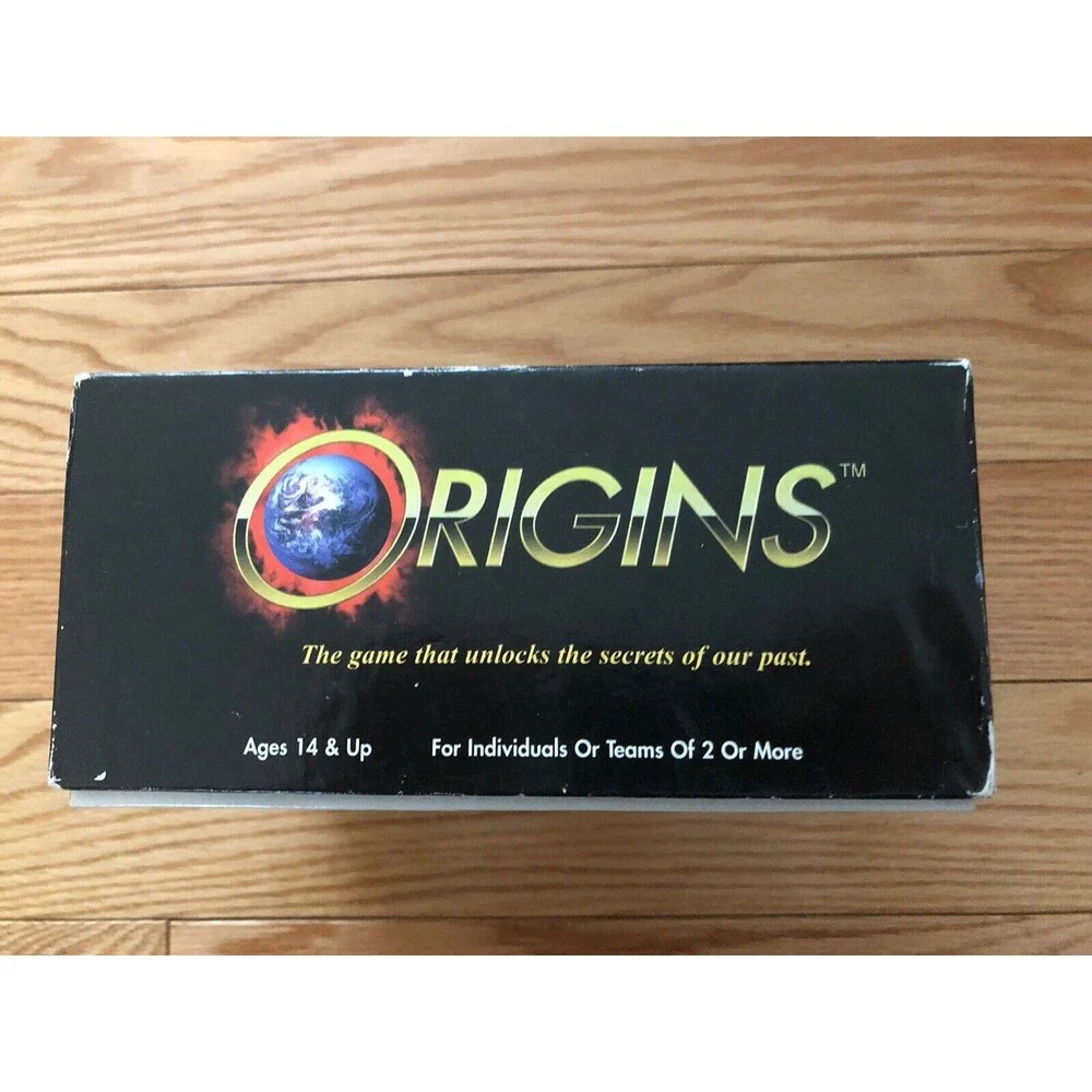 1995 Origins Board‎ Game Unlock The Secrets Of Our Past Group Game Complete Box